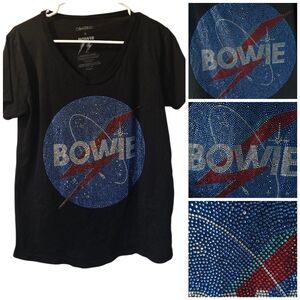 NWT Lauren Moshi David Bowie Space Oddity tee